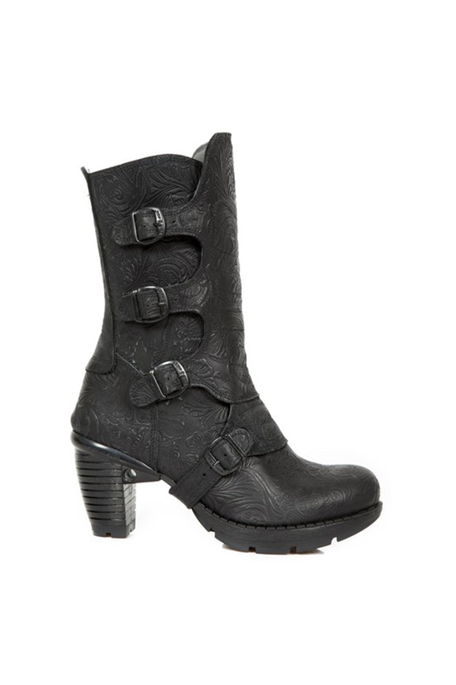 New Rock M TR003X S3 - Premium Leather Motorcycle Boots for Men - Durable & Comfortable Riding Shoes - Perfect for Cruiser, Touring & Adventure Bikes