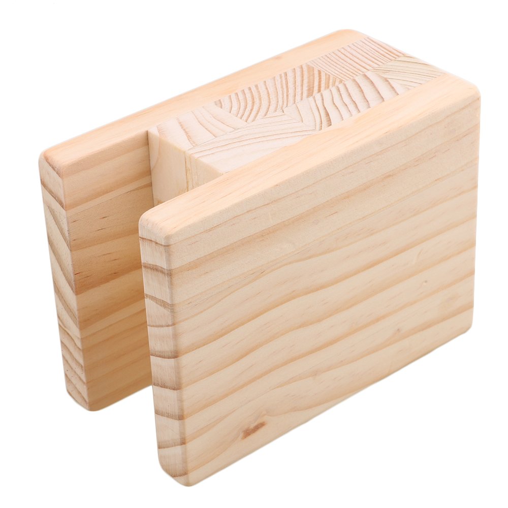 RDEXP 4cm Groove Feet - Adjustable 4-10cm Lift Wooden Bed & Desk Riser - Furniture Leg Extenders for Storage & Leveling - Soft Non-Slip Pads (10x7x13.5cm) - Perfect for Beds, Tables, Sofas & Cabinets to Create Extra Storage Space