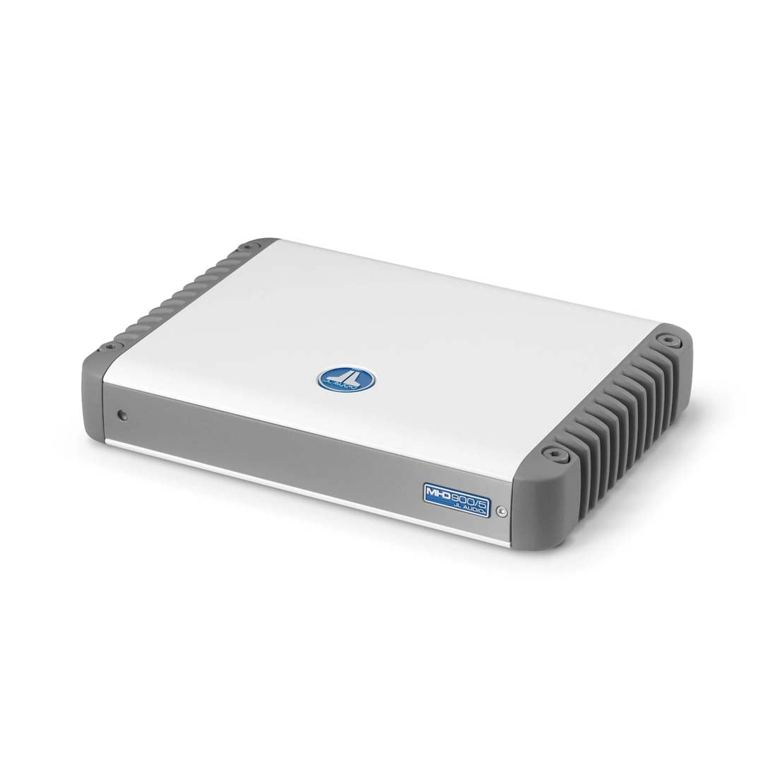 JL Audio MHD900/5 M Series 5-Channel Class D Marine Amplifier - High Power Boat Audio System for Marine, RV & Off-Road Vehicles
