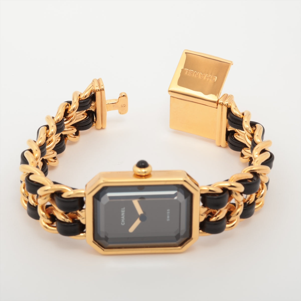 Chanel Première Small Gold Watch for Women - Luxury Swiss Quartz Movement, Elegant Dress Watch for Evening Events & Special Occasions