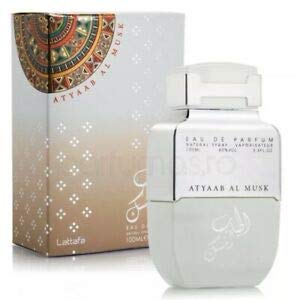 Lattafa Atyaab Al Musk Long Lasting Perfume for Women - Eau De Parfum (100ml) | Floral Musky Fragrance for Daily Wear, Date Night & Special Occasions
