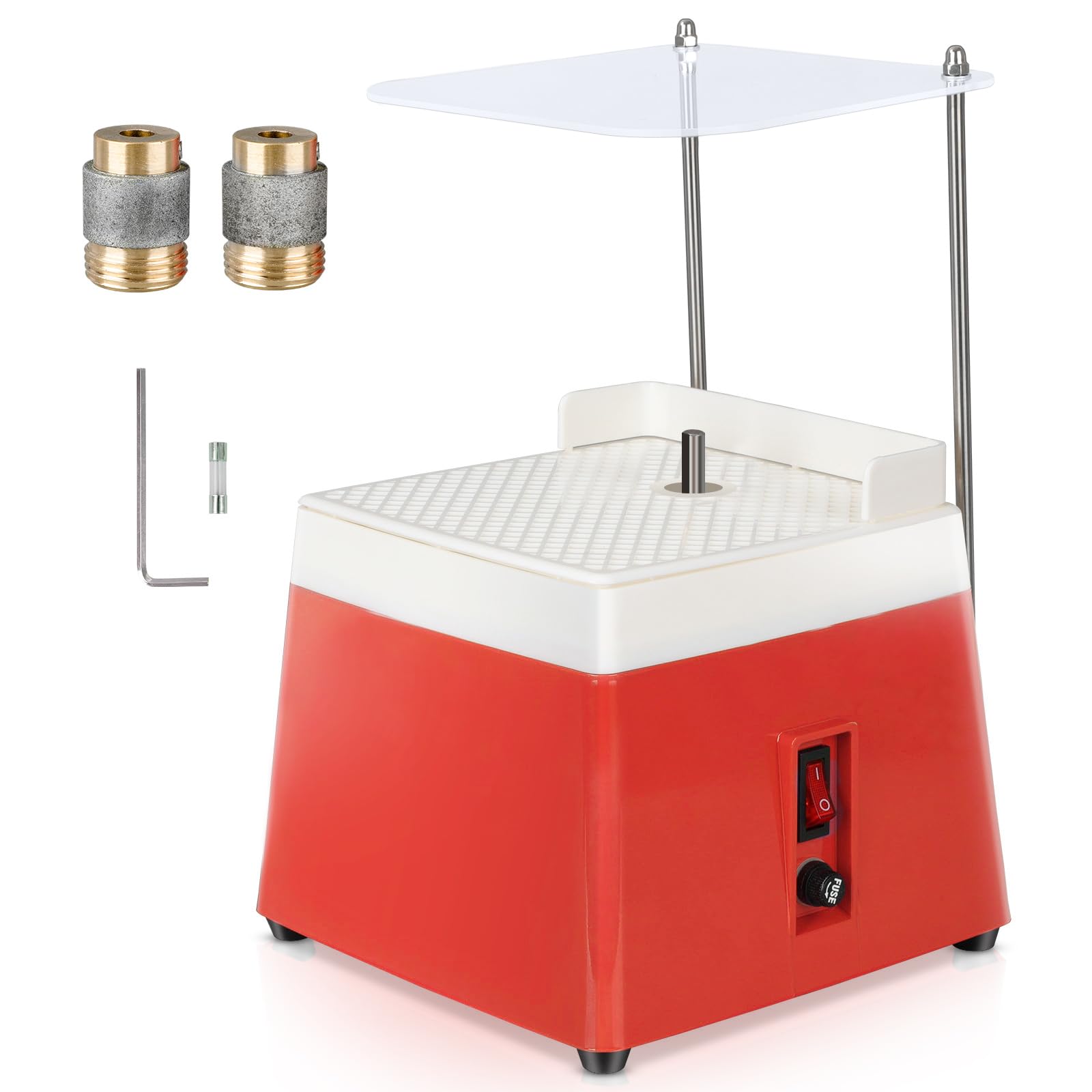 Stained Glass Grinder - 110V 65W Portable Glass Grinding Tool with 5/8