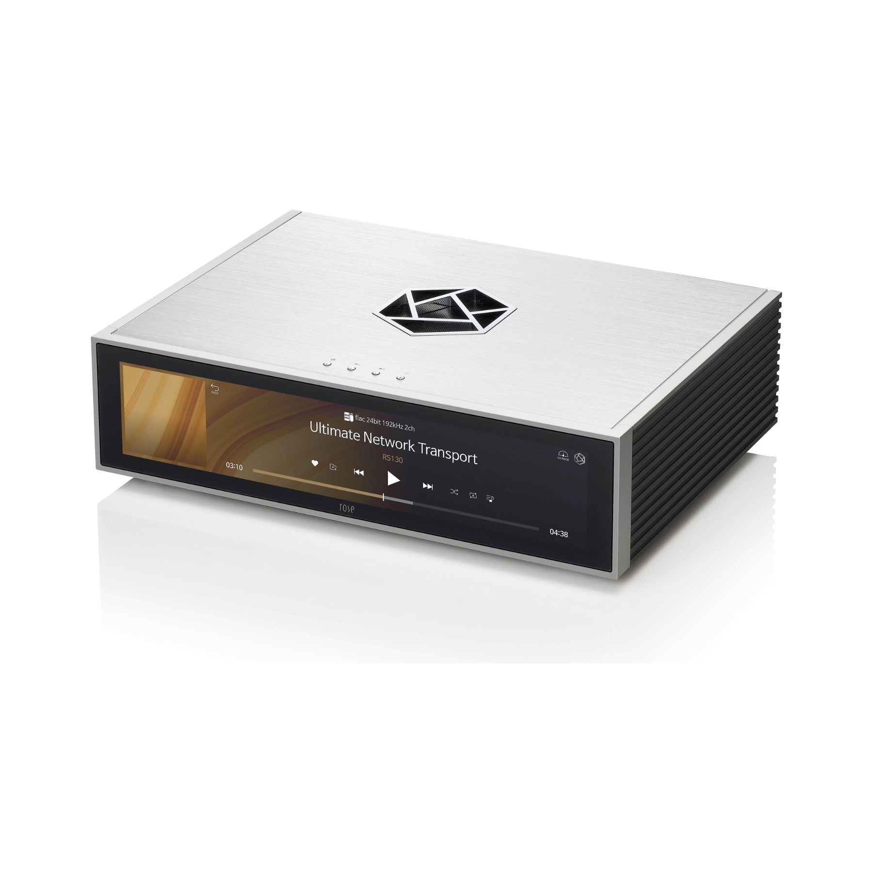 HiFi Rose RS130 High-Resolution Digital Music Streamer - Wireless Audio Player for Home Theater & Audiophile Systems | Perfect for Streaming Spotify, Tidal & FLAC Files