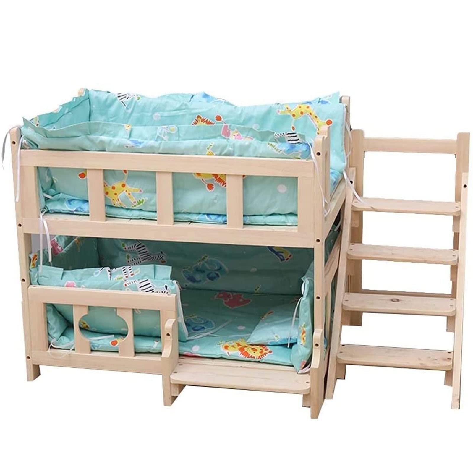 ZAQI Elevated Dog Bed - Extra Large Wooden Raised Pet Cot, Chew Proof Cooling Mat for Outdoor & Indoor Use, Waterproof Design for Comfortable Sleeping - Perfect for Backyards, Patios & Camping (X-Large Size)