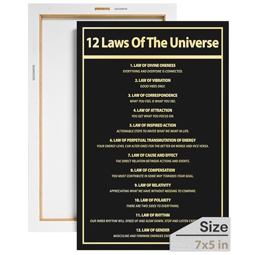 12 Laws of the Universe