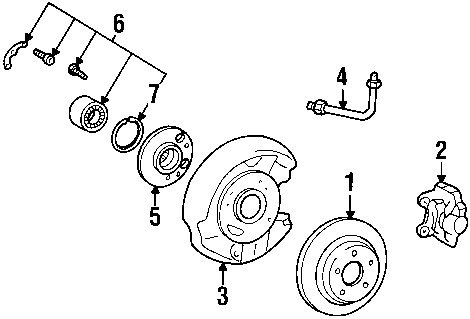Mercedes-Benz Wheel Bearing 202 980 01 16 - Front & Rear Replacement Part for C-Class W202 - Durable OEM Quality for Smooth & Quiet Ride - Perfect for City Commuting & Highway Driving