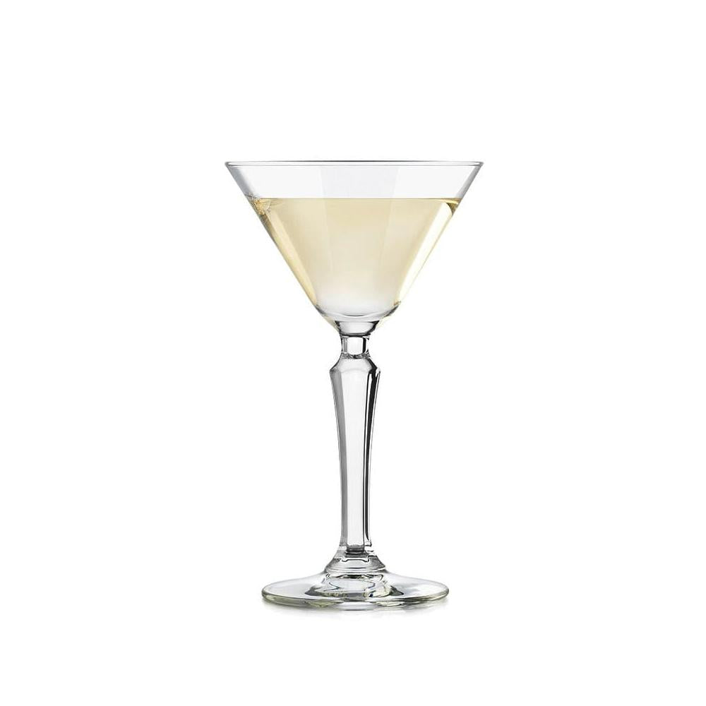 Libbey 6.5 Oz Speakeasy Martini Glass Set of 12 - Premium Cocktail Glasses for Home Bar, Party & Entertaining - Perfect for Martinis, Cocktails & Elegant Drink Serving