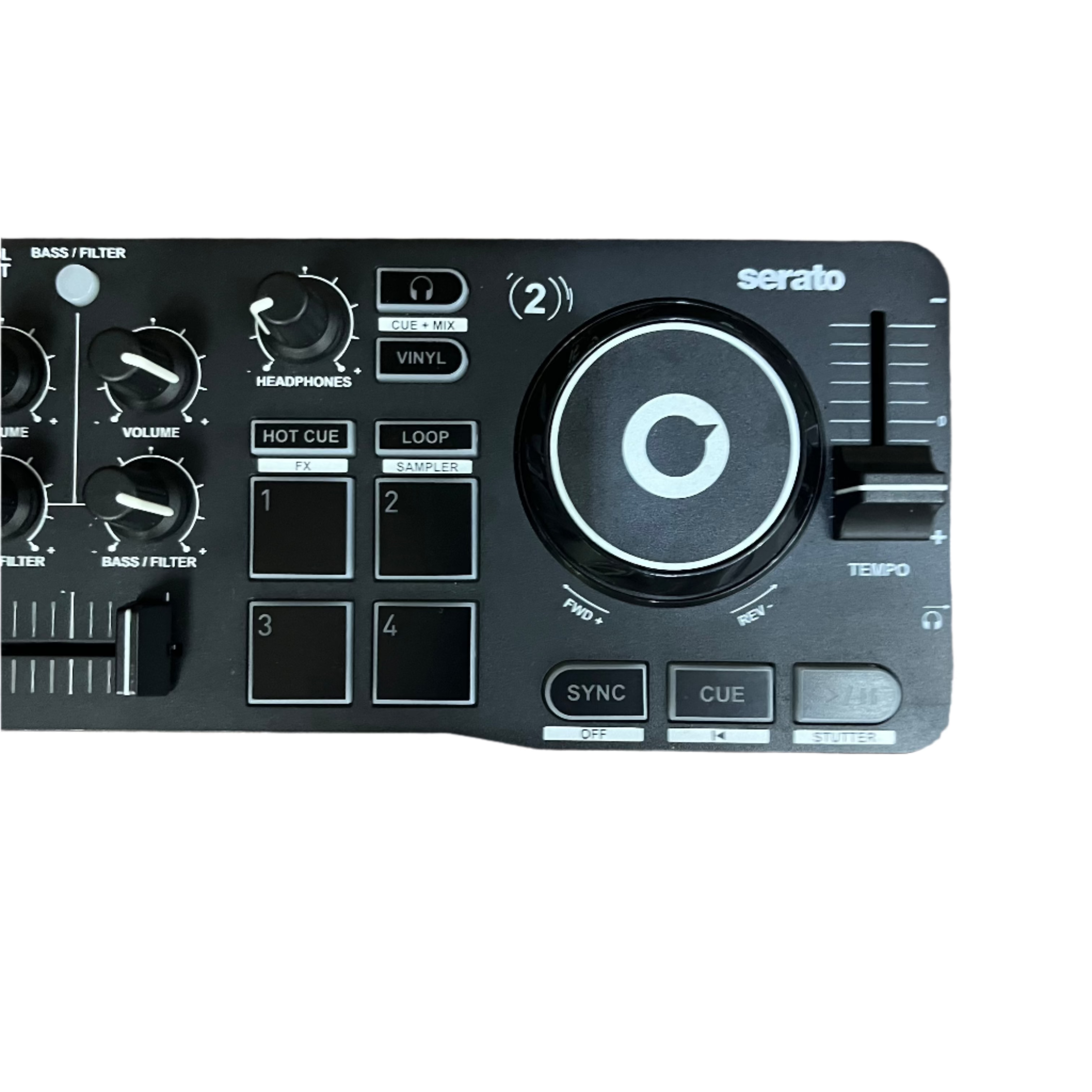 Serato Starlight Professional DJ Mixer with USB & Bluetooth - Complete DJ Controller Kit with Turntables for Live Performances, Clubs & Home DJing