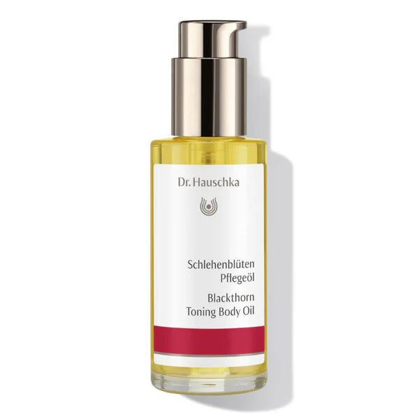 Dr. Hauschka Blackthorn Toning Body Oil - Organic Hydrating & Firming Skin Care for Dry Skin - Perfect for Post-Shower, Massage & Daily Moisturizing Routine