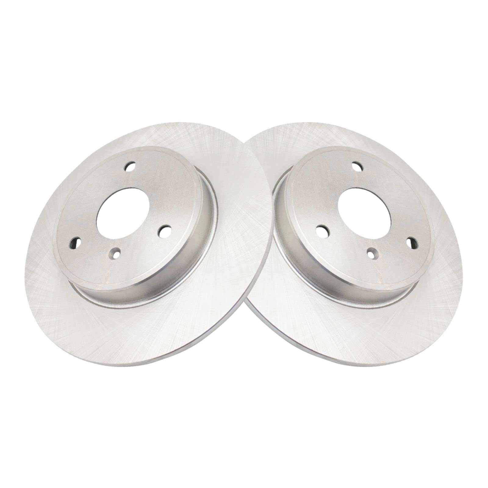 High-Quality Front Brake Rotors Set - Solid Disc Replacement for 2008-2015 Smart Fortwo - Perfect for City Driving & Daily Commutes