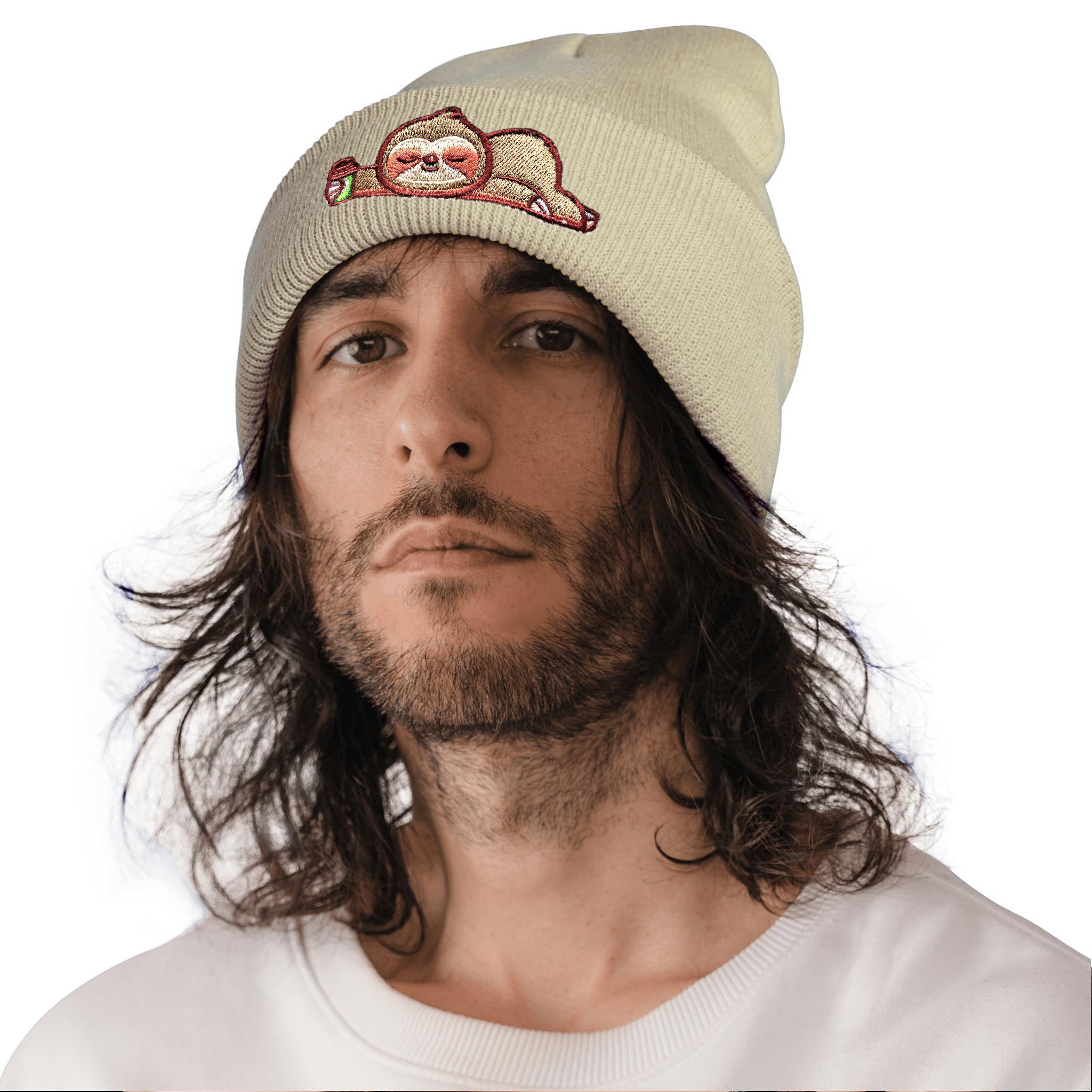 Stylish Yellow Duck Embroidered Beanie Hat for Men & Women - Funny Graphic Knit Winter Skull Cap - Perfect Gift for Duck Lovers - Great for Cold Weather, Outdoor Activities, and Casual Fashion