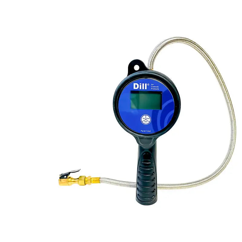 Dill 2ft Digital Inflator Gauge (170 PSI) - Accurate Tire Pressure Monitor for Cars, Bikes & Sports Equipment | Perfect for Road Trips, Cycling & Outdoor Adventures