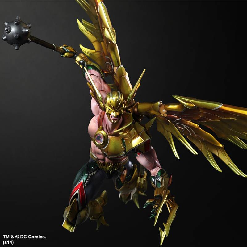 DC Universe Hawkman DC Variants Play Arts Kai Action Figure - Collectible Superhero Toy for Display & Play - Perfect for Fans, Collectors & Gift Giving