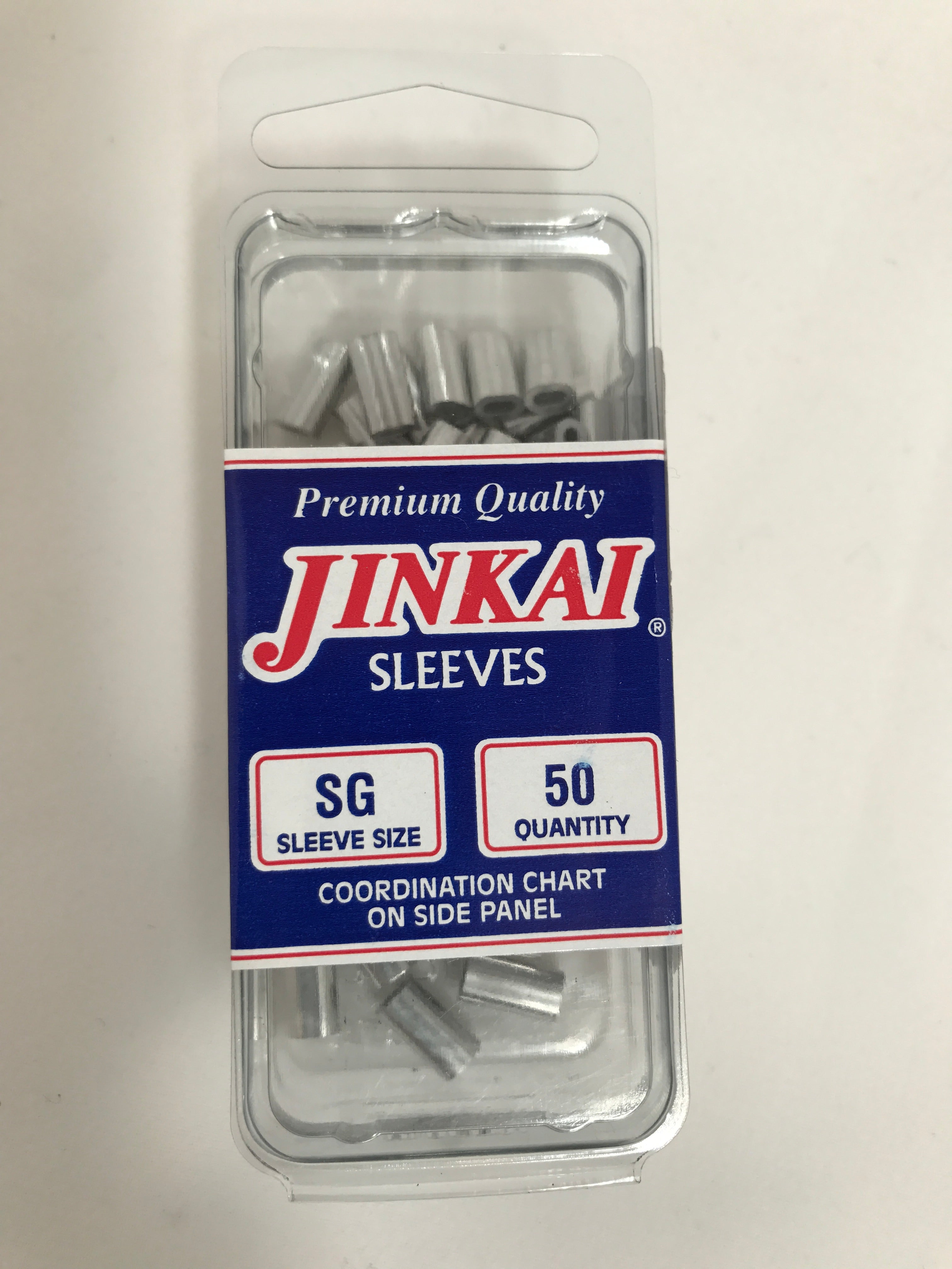 Jinkai Crimp Sleeves 50 Pack - High Quality Electrical Connectors for Wiring & DIY Projects - Perfect for Automotive, Marine, and Home Electrical Repairs