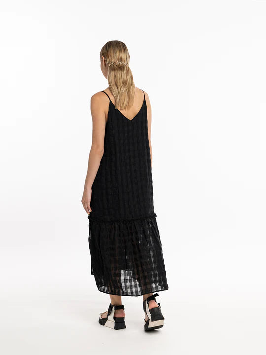 X LAB 484 Refraction Black Dress for Women - Elegant Bodycon Party & Evening Gown for Night Out, Date Night, Cocktail Events