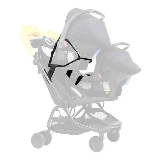 Mountain Buggy Nano Duo Twin Car Seat Adapter - Universal Stroller Accessory for Travel & Family Outings