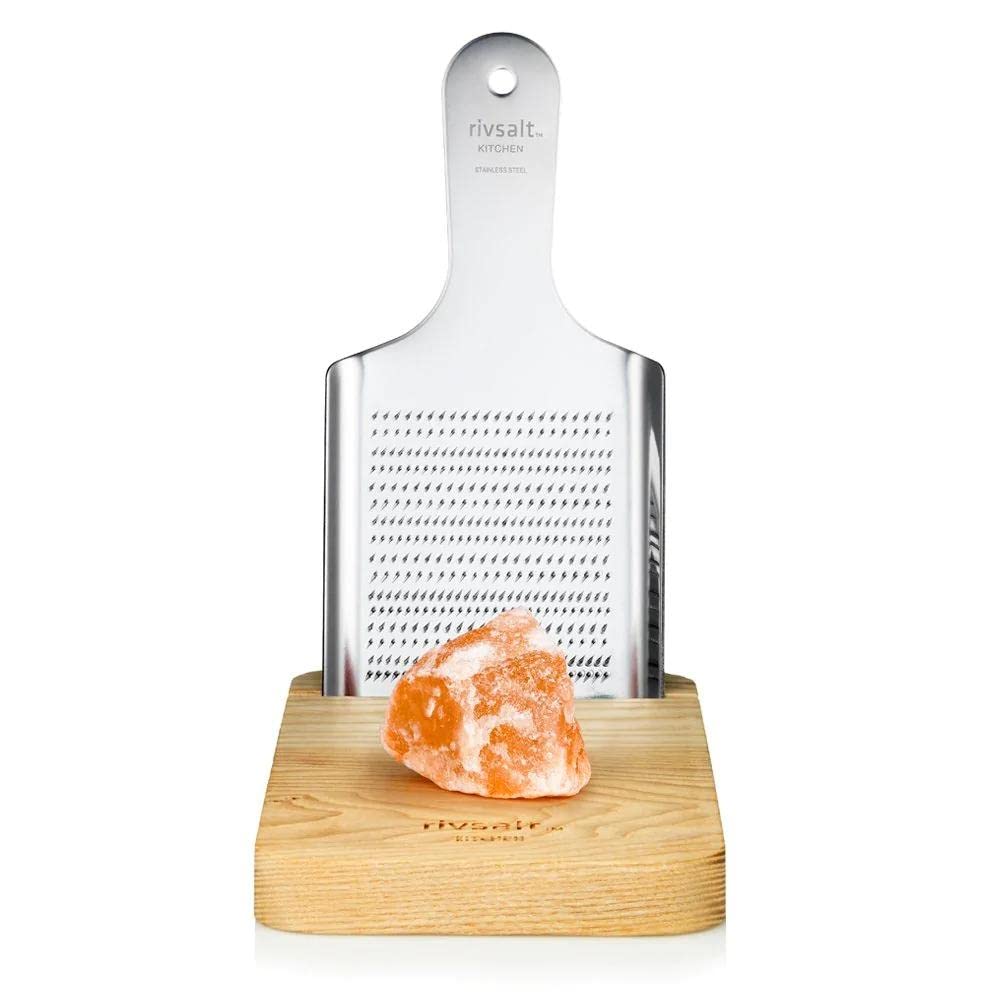 Rivsalt - Premium Himalayan Pink Salt for Cooking, Baking & Seasoning | Natural Mineral-Rich Gourmet Salt for Healthy Meals, Grilling & Food Presentation