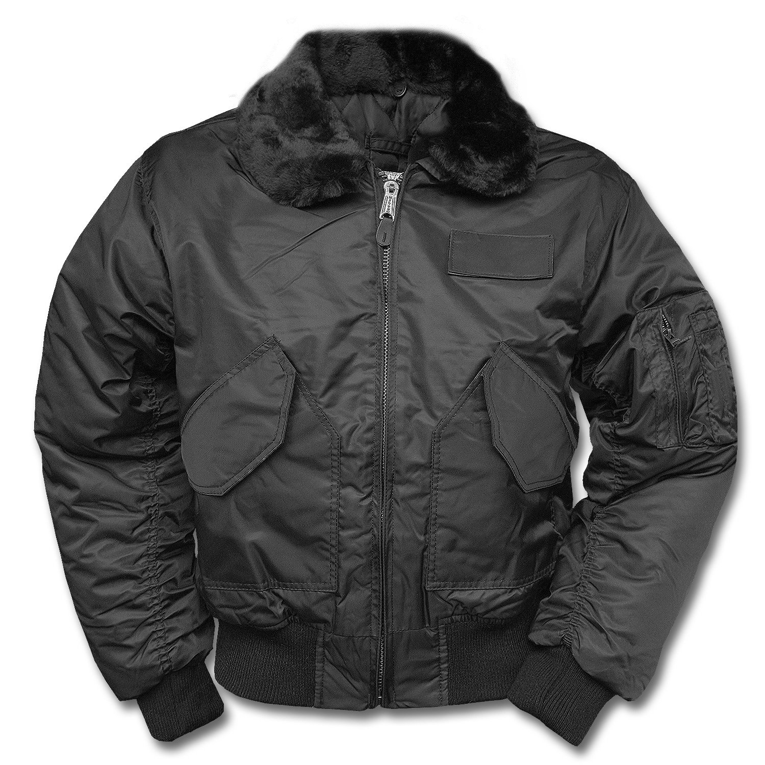 **Men's Camo US CWU MA2 SWAT Flight Bomber Jacket with Fur Lining - Military Style Winter Coat for Outdoor, Tactical & Aviation Enthusiasts**