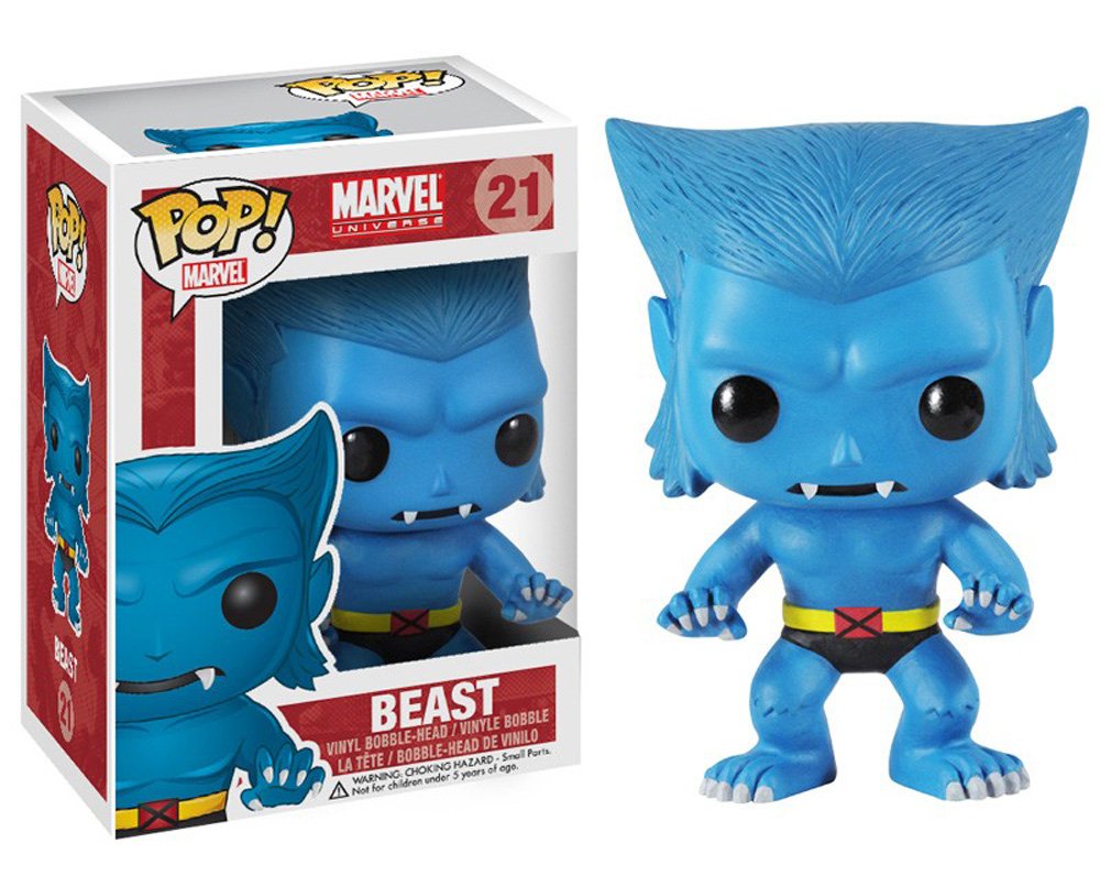 Funko POP Marvel X-Men Beast Bobblehead Collectible Figure - Perfect for Marvel Fans, Gift Ideas & Display in Home, Office or Game Room