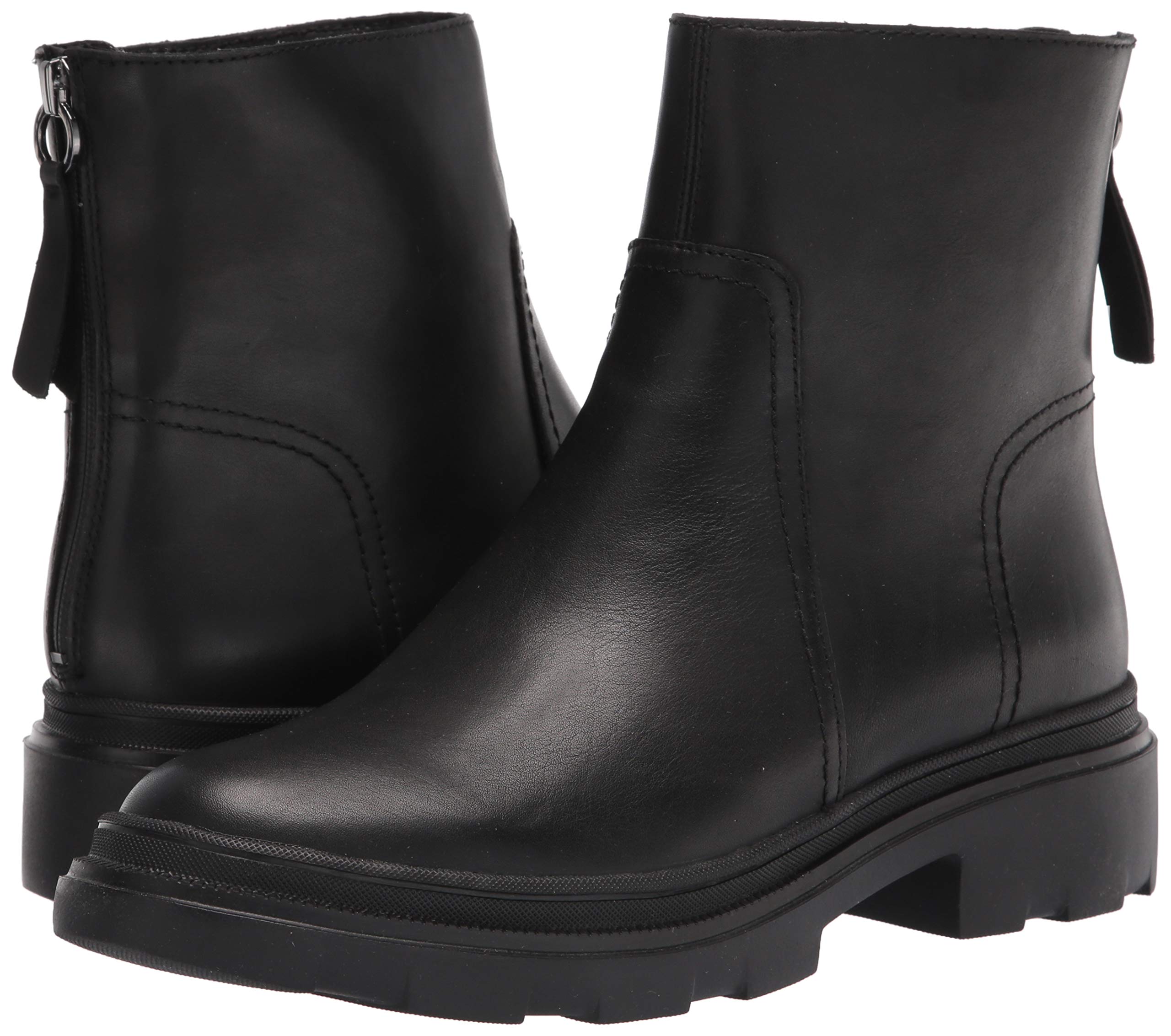 Naturalizer Women's Joelle Leather Waterproof Ankle Boots - Comfortable Winter Shoes for Women, Waterproof & Slip-Resistant, Perfect for Rainy Days & Snowy Weather