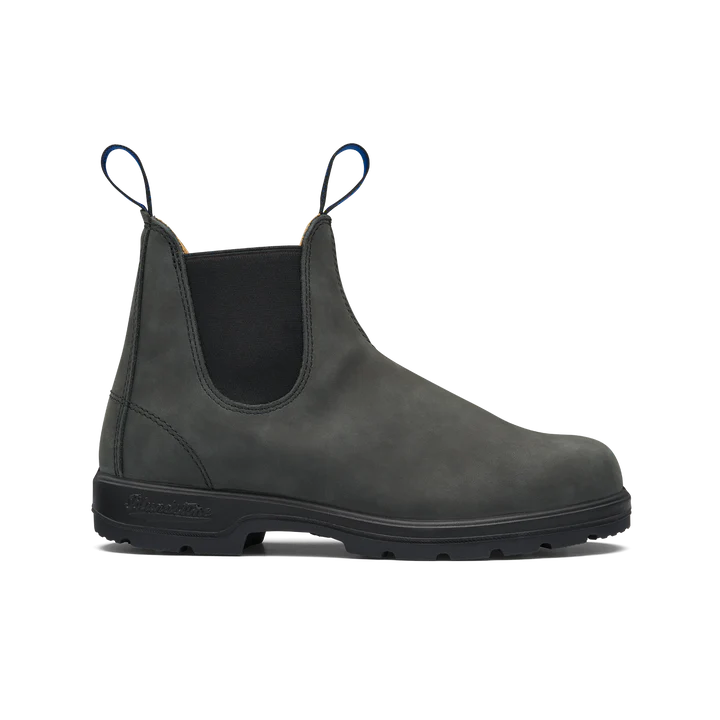 Blundstone 1478 Winter Thermal Boots - Rustic Black Waterproof Leather Chelsea Boots for Men & Women - Perfect for Hiking, Snow & Cold Weather Outdoor Activities