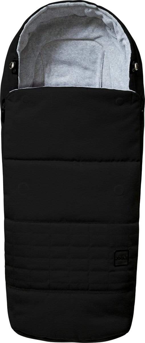 Joolz Footmuff Brilliant Black - Premium Stroller Foot Cover for Baby - Keep Warm in Winter, Perfect for Strollers & Prams - Ideal for Outdoor Walks & Cold Weather Protection