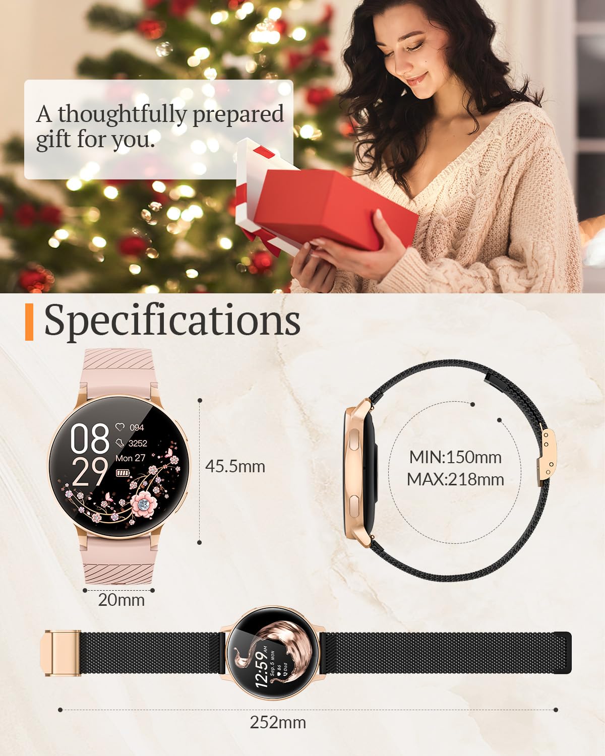 Smart Watches for Women - 1.39