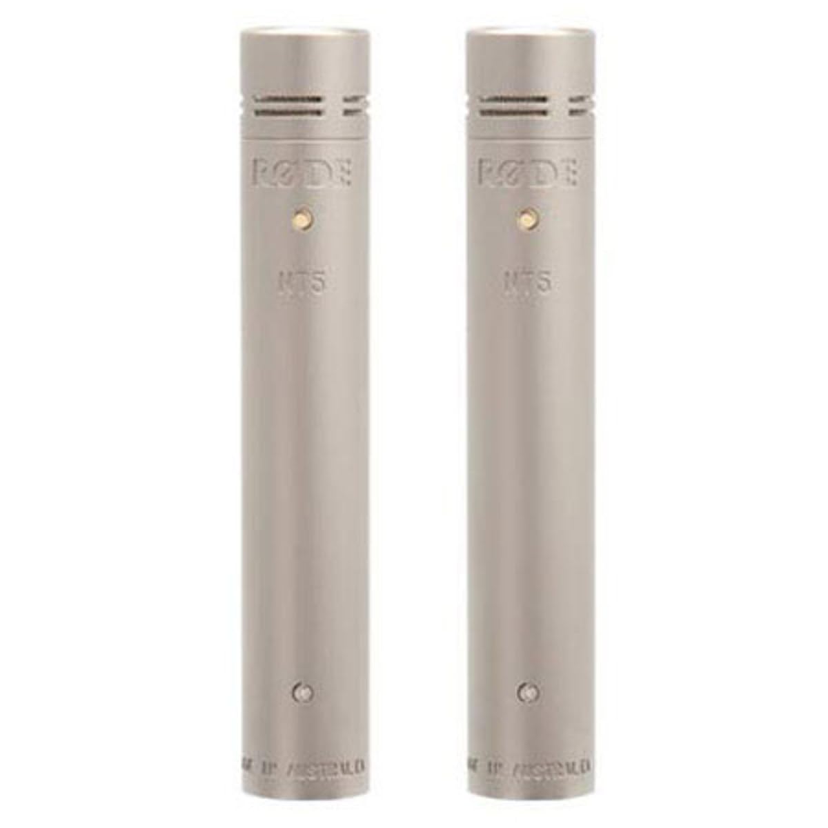Rode NT5-MP Compact Cardioid Condenser Microphones, Matched Pair - Professional Studio Recording, Podcasting & Live Performance Microphone Set