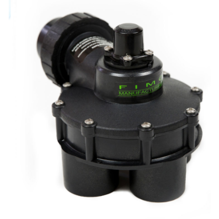 Fimco F1504 4004L 1-1/2 Inch 4 Zone Plastic Valve - Durable Irrigation Valve for Lawn, Garden & Agricultural Watering Systems