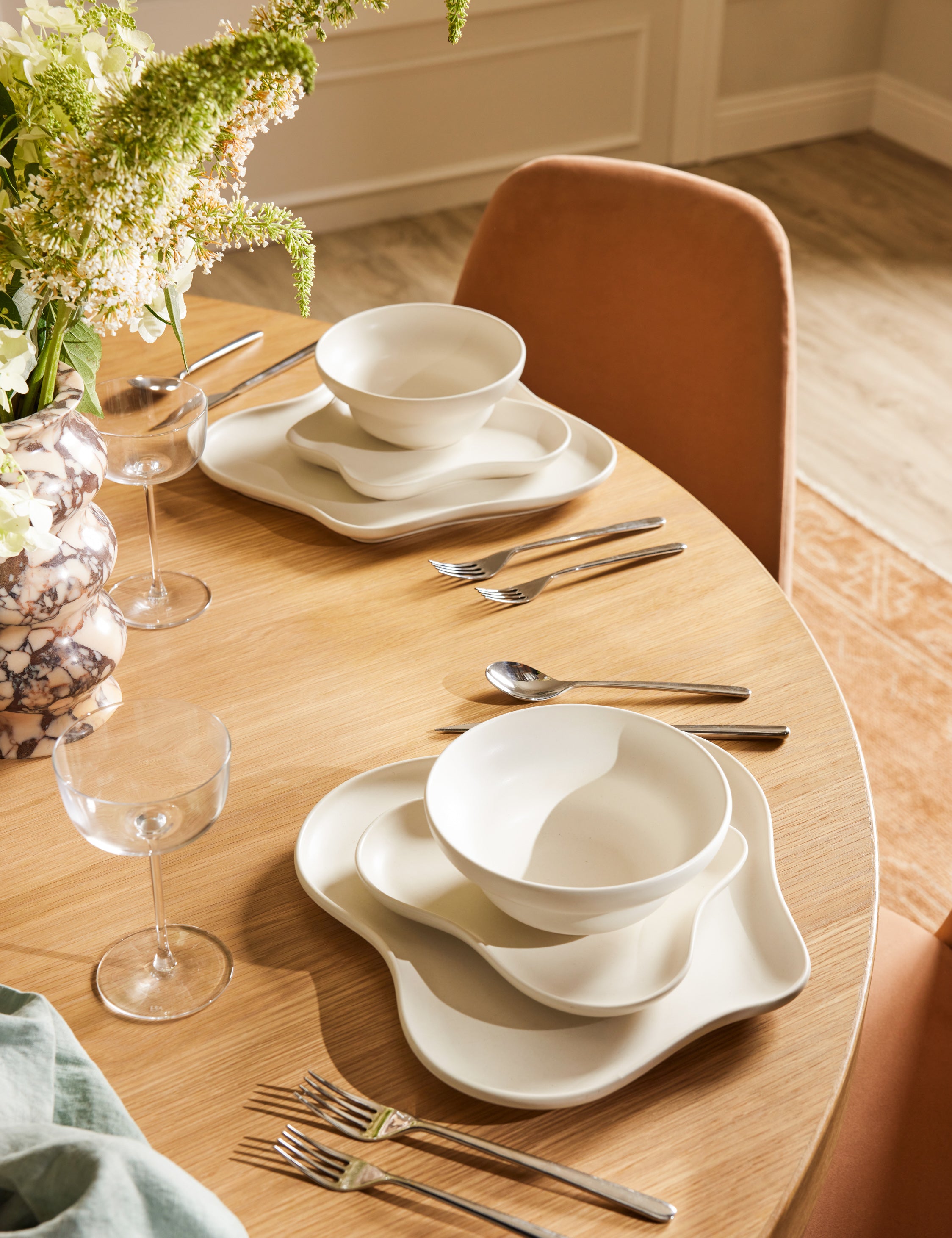 LSA International Borough Glassware - Elegant Drinking Glasses for Wine, Cocktails & Water - Perfect for Home Bar, Dinner Parties & Gifts