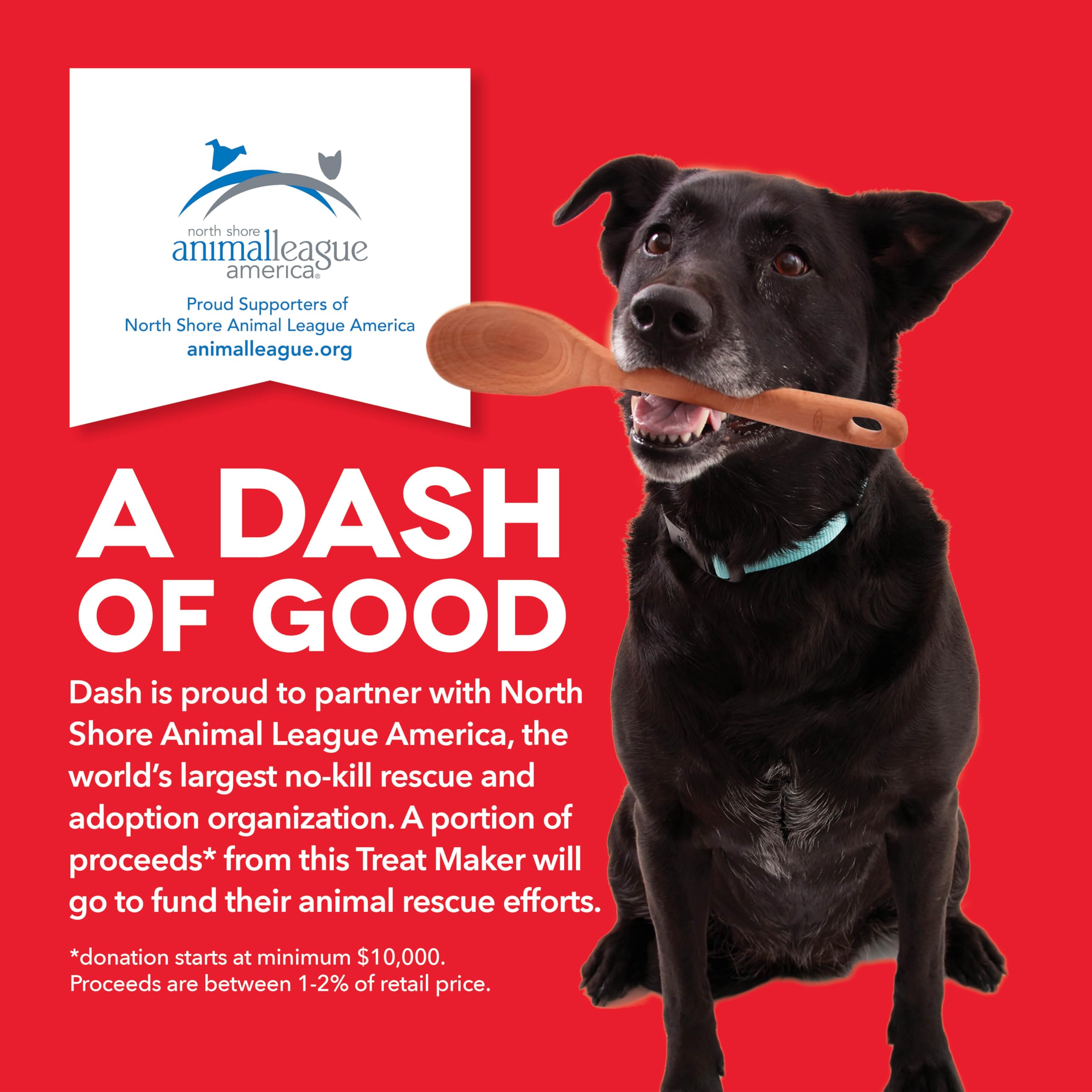 DASH Mini Dog Treat Maker for Homemade Dog Biscuits - Small Red Pet Treat Baking Machine for Healthy Snacks - Perfect for Training, Rewards & Special Occasions