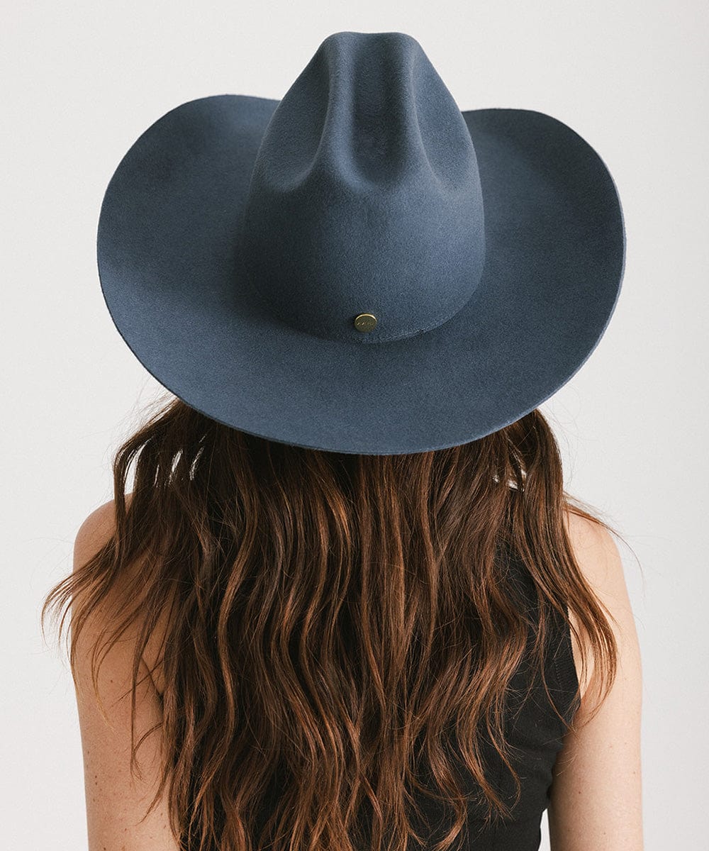 Teddy Cattleman Cowboy Hat for Men & Women - Western Style Felt Cowboy Hat with Adjustable Chin Strap - Perfect for Rodeo, Country Music Festivals & Outdoor Adventures