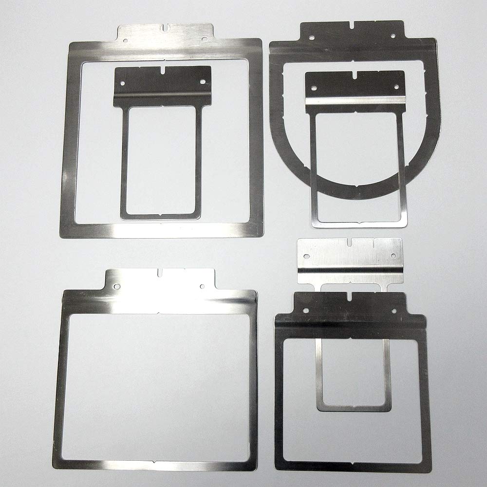 7 Sets Fast Frames Embroidery Hoops for Janome MB4, Melco EP4, Elna 9900 - Perfect for Machine Embroidery, Quilting & DIY Craft Projects