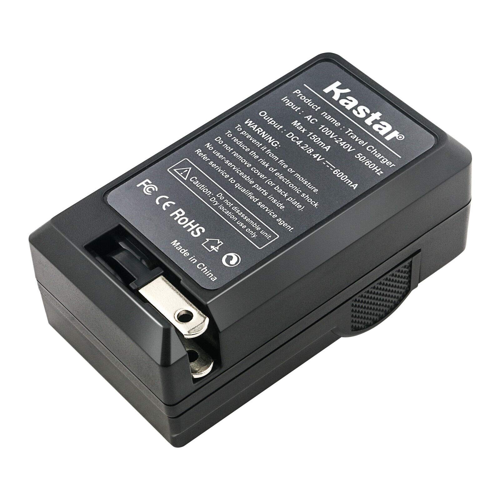 Kastar 3-Pack Replacement Battery & AC Wall Charger for Topcon BT-61Q/62Q/65Q/66Q GMS-2 Survey Equipment - Compatible with FC-200/2200/2500 GPT-7000i GTS-750/751 GPT-7500 Total Stations - Perfect for Field Surveying & Construction Site Use