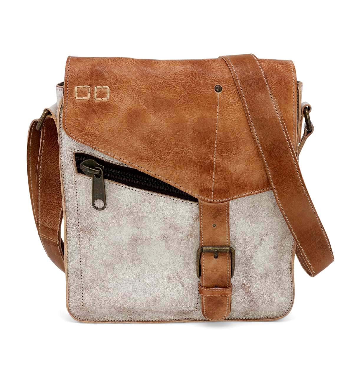 Bed Stu Venice Beach Genuine Leather Shoulder Bag for Women - Stylish Crossbody Purse for Travel, Work & Everyday Use