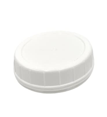 48mm Threaded Tamper Evident Caps for Stanpac Pint Bottles - Pack of 12 - Perfect for Dairy, Juice & Beverage Packaging Safety
