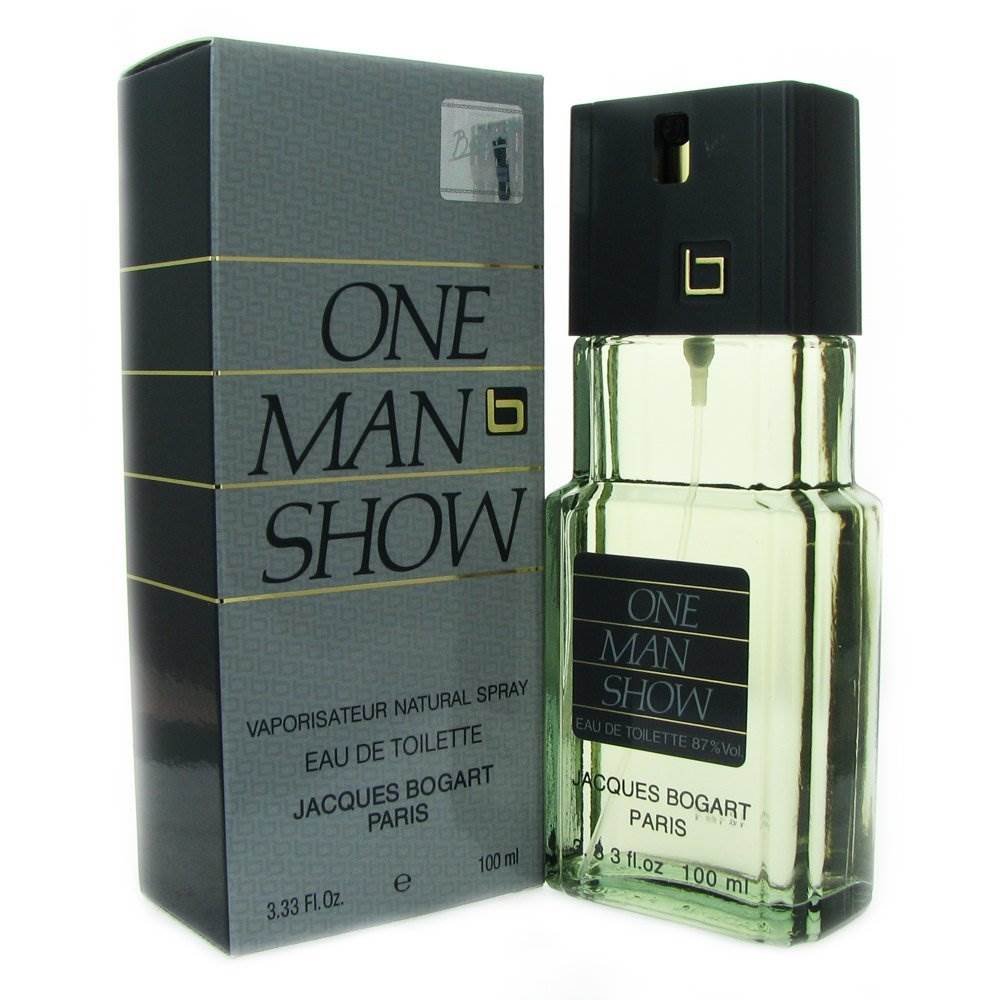 One Man Show Eau de Toilette Spray for Men - 100ml/3.3oz Cologne - Woody Aromatic Fragrance - Perfect for Date Night & Special Occasions
