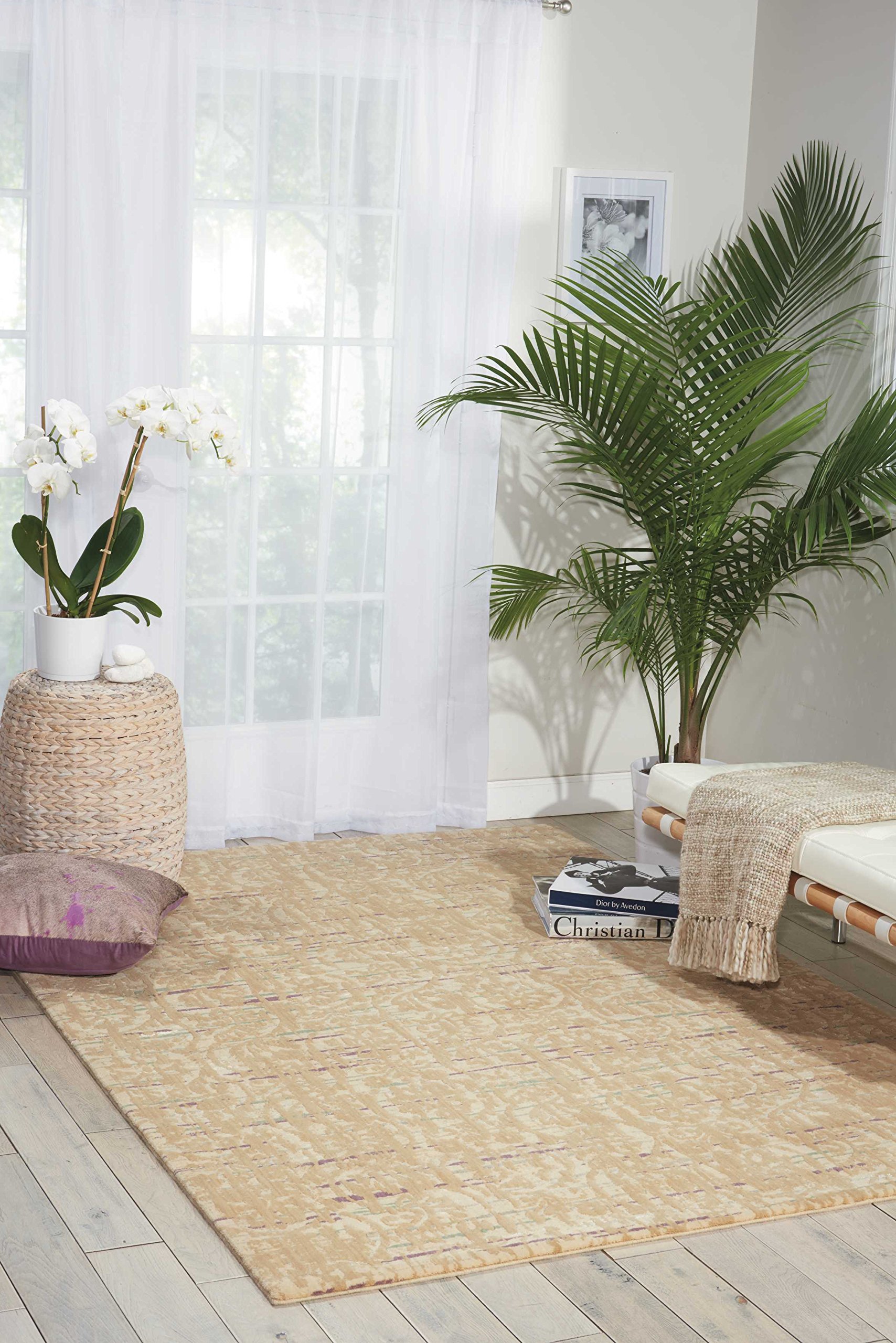Nourison Nepal Traditional Sand 5'3