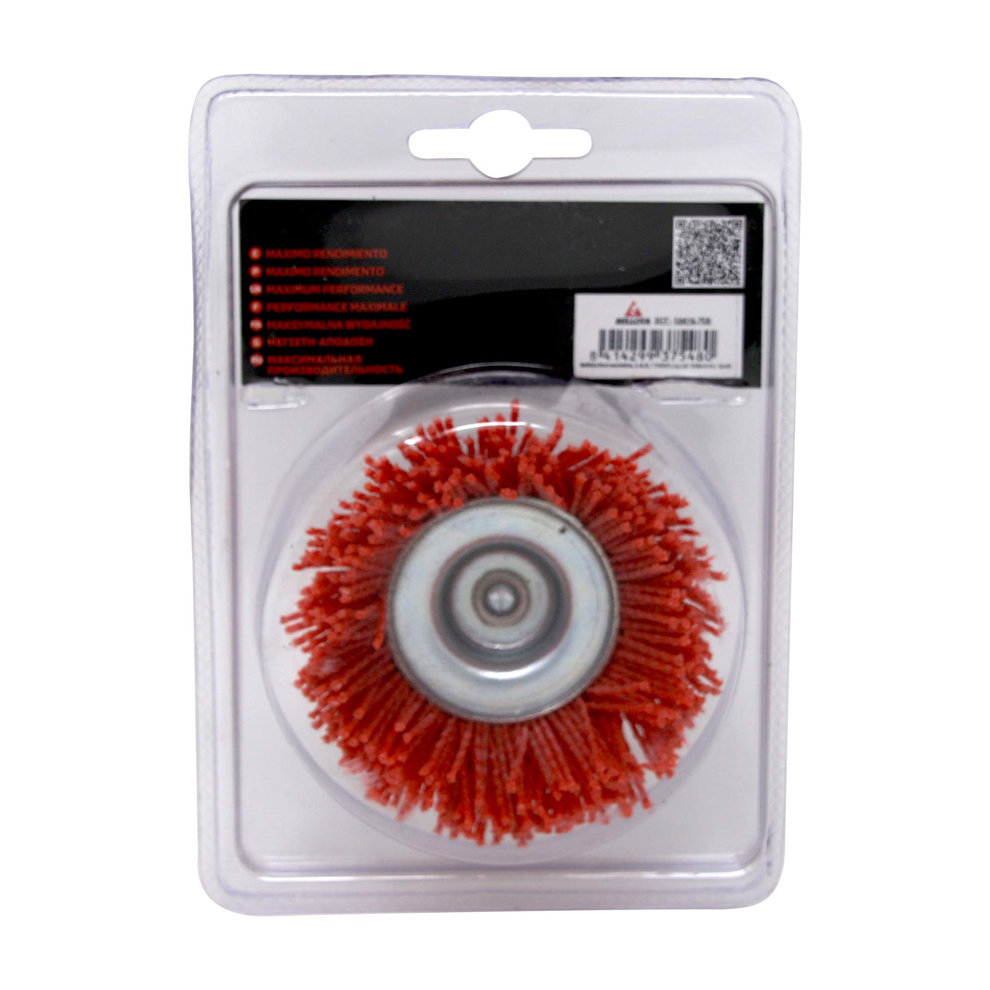 Heavy Duty Industrial Nylon Brush - Durable Cleaning Tool for Machinery, Metal, and Concrete Surfaces - Perfect for Workshop, Garage, and Construction Site Use