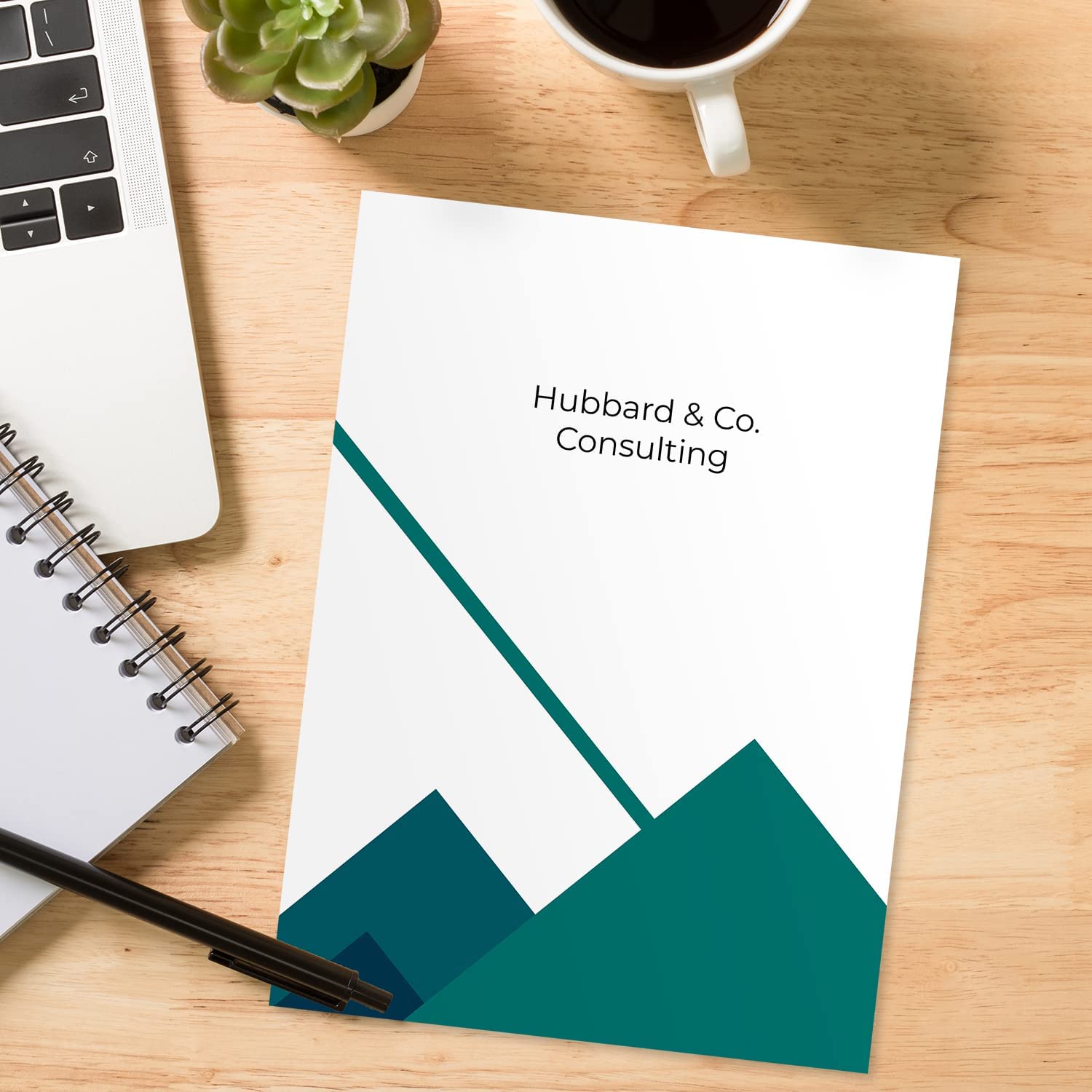 25 Custom Business Name Folders - 9