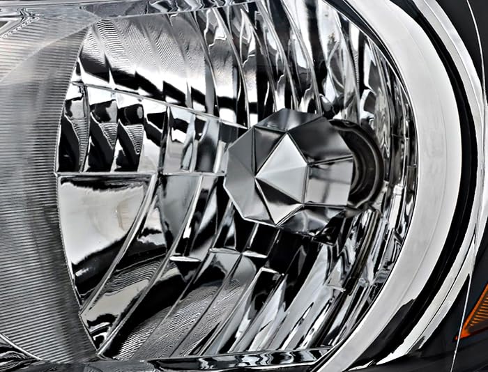 Honda CRV Headlights Lamps Set - Compatible with 2012 2013 2014 Models - Halogen Replacement for Driver & Passenger Side - Perfect for Night Driving and Foggy Conditions