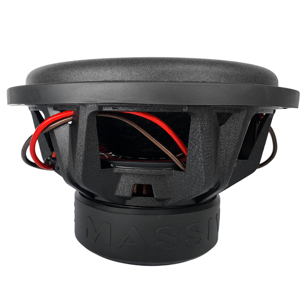 KILOX124 12-Inch 1000 Watts RMS Dual 4 Ohm 3 Voice Coil Car Subwoofer - High Power Bass for Car Audio Systems & Home Theater