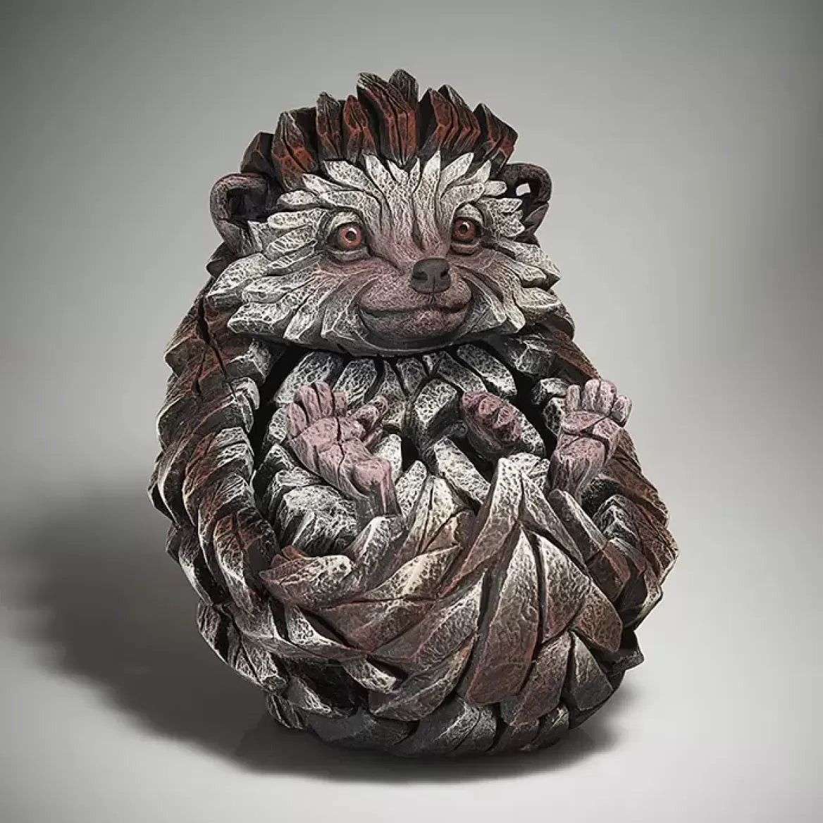 Edge Sculpture Hedgehog - Modern Home Decor for Living Room, Office & Garden | Unique Animal Art Statue for Indoor & Outdoor Use