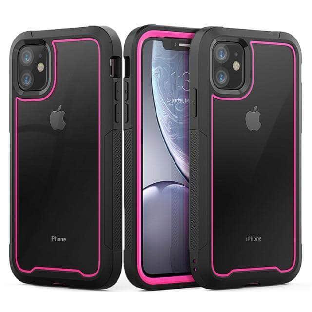 Shockproof Armor iPhone 13 Hybrid Case - Durable Protective Cover for iPhone 13 with Military-Grade Drop Protection | Perfect for Outdoor Activities, Travel & Daily Use
