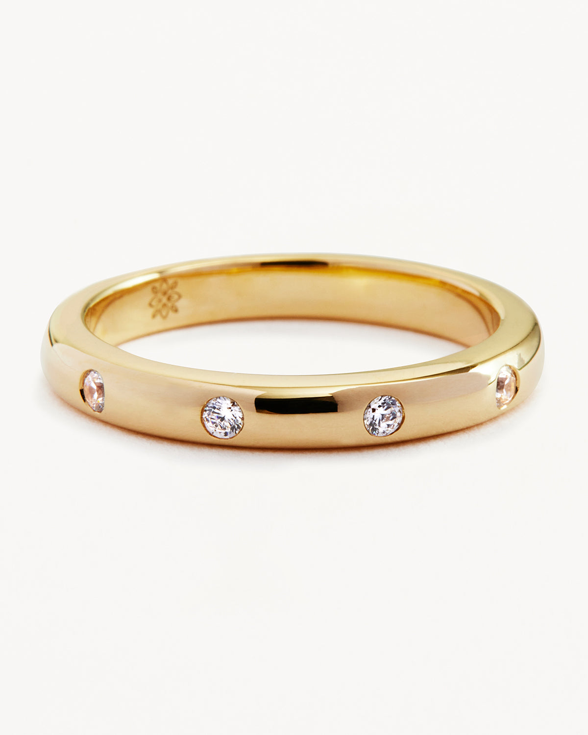 14K Solid Gold Cosmic Lab-Grown Diamond Ring for Women - Elegant Wedding, Engagement, Anniversary Jewelry Gift