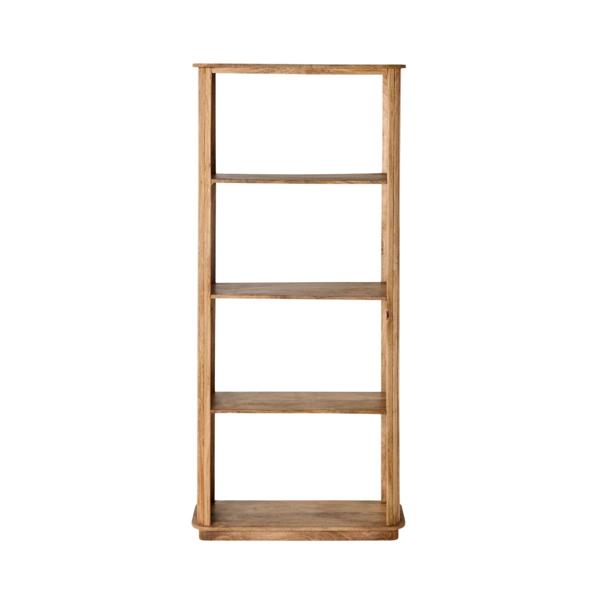 Brompton Large Bookcase - Modern Wooden Bookshelf for Home & Office - Perfect for Living Room, Bedroom, and Study Organization