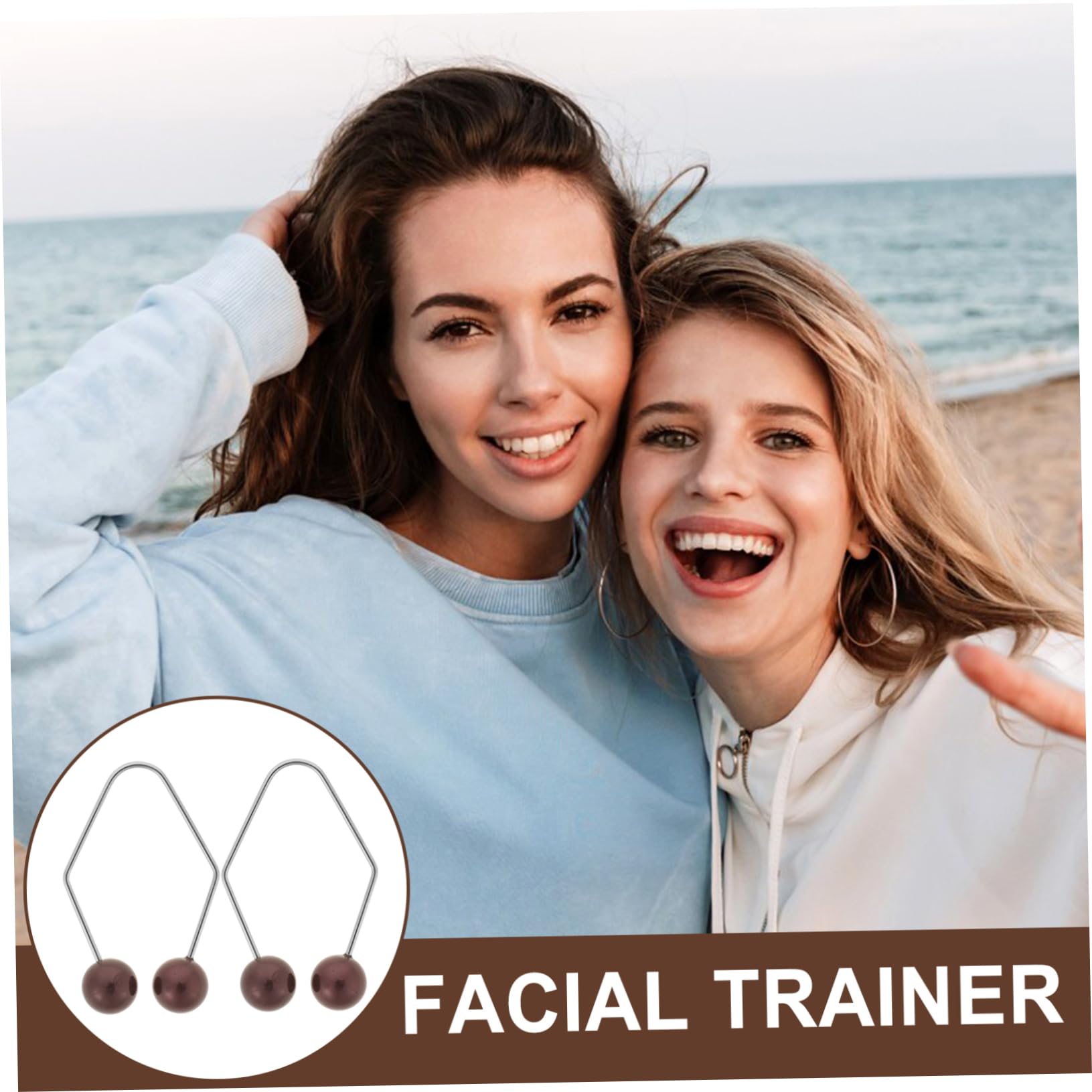 Cheeks Balls Dimples Maker - Facial Dimples Trainer for Natural Looking Dimples | Perfect for Christmas Gifts, Beauty Enhancement & Selfie Posing