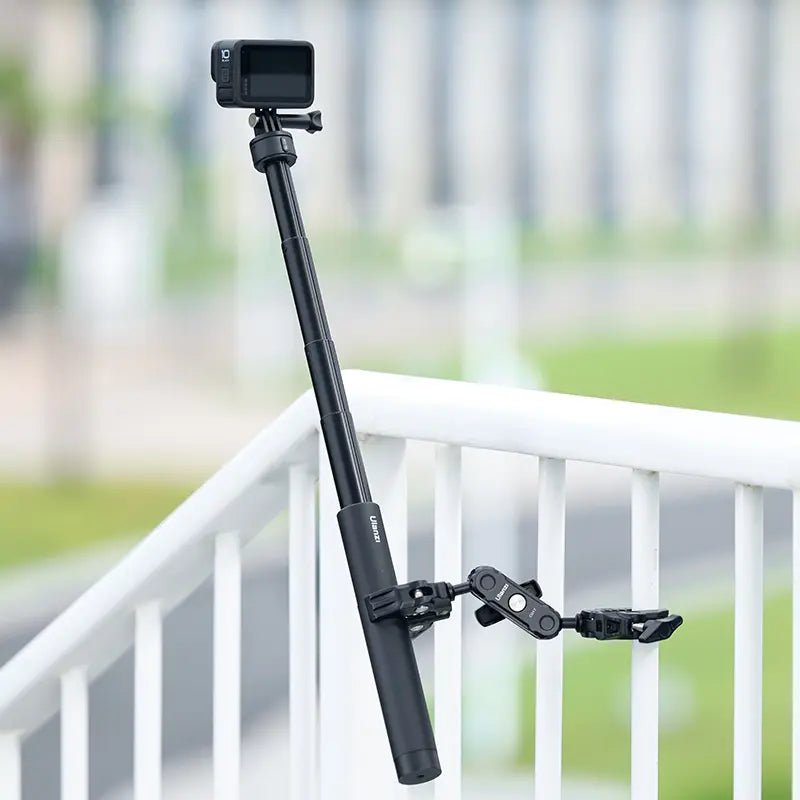 Ulanzi CO17 Super Clamp with Dual Ballhead Magic Arm C046GBB1 - Heavy Duty Camera Mount for DSLR, Mirrorless, GoPro - Perfect for Vlogging, Photography & Studio Setup