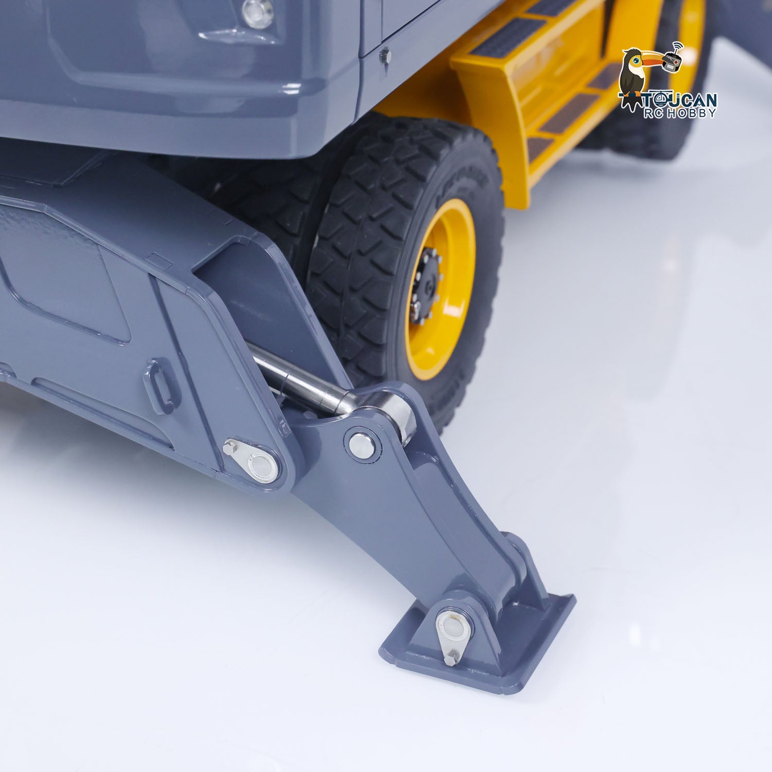 1/14 Scale LESU RC Metal Hydraulic Wheeled Excavator Model - ET30H with Pump Cabin, Sticker Display, Grapple, Ripper Bucket & Scraper Compactor - Perfect for Construction Toy Collection, RC Hobbyists and Model Display Scenes