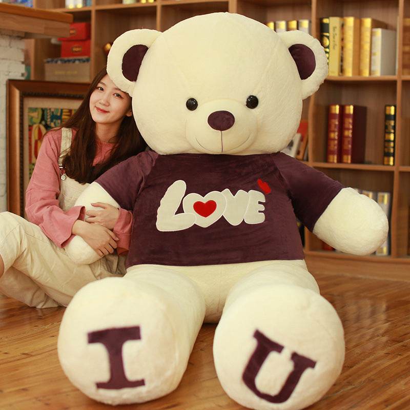Big Cuddly Teddy Bear - Soft Plush Stuffed Animal Toy for Kids & Adults - Perfect for Gifts, Nursery Decor, and Comfort